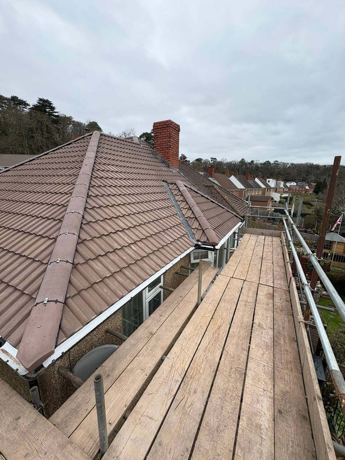 New tiled roof by Approved Roofing